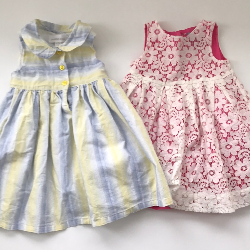 6-12 month Baby gap and pumpkin patch dresses